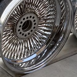 Set of 20”s wire wheels 