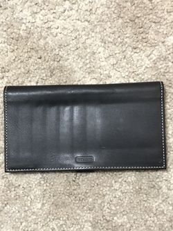 Coach wallet/checkbook case