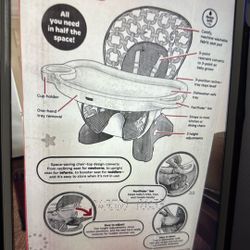 Brand New-space Saver High Chair Fisher Price(49.99$)for Kid