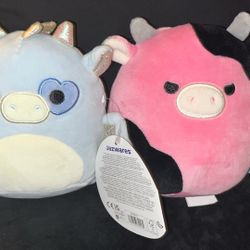 (2) Squishmallows 5” Plush 