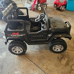 Battery powered Jeep