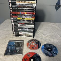 Sony Ps2 Games Bundle Lot Of 28 PlayStation