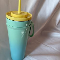 Starbucks Insulated Green Blue  aluminum Tumbler