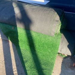 Tres Rollos De Pasto Sintetico 