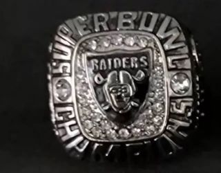 Raiders Superbowl World Champions Ring size 11