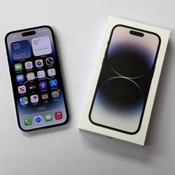 Apple iPhone 14 Pro 256GB UNLOCKED No Sim Restrictions Desbloqueado Liberado Boost Mint T-Mobile Box