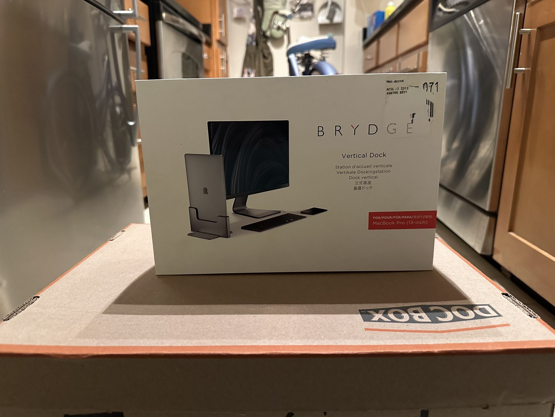 Brydge MacBook Vertical Laptop Dock For 13” MacBook pro