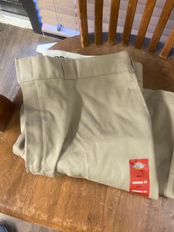 Dickies Original Fit Work Pants Khaki NWT