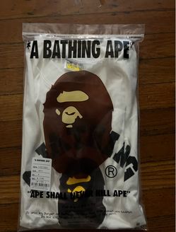 A Bathing Ape BAPE Graphic Tee White Medium