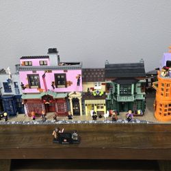 🧙‍♂️ RARE & DISCONTINUED Harry Potter LEGO – Diagon Alley (75978) – ASSEMBLED! 🧱