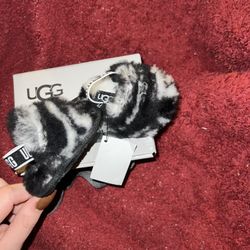 Baby Girl Ugg Fluff Slides 