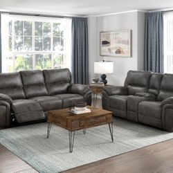 NEW🔥 2pc Set: Sofa, Love (Power)