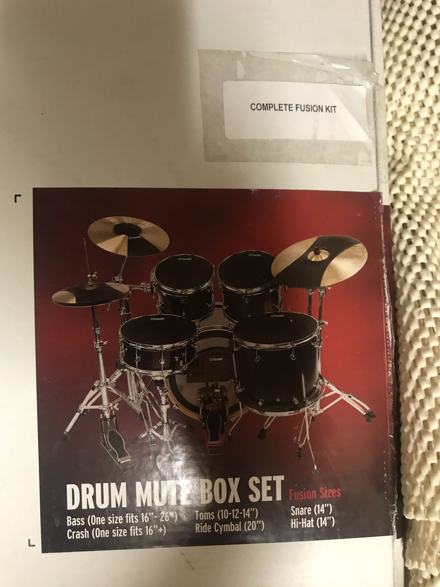 Drum MUTE BOX set $60