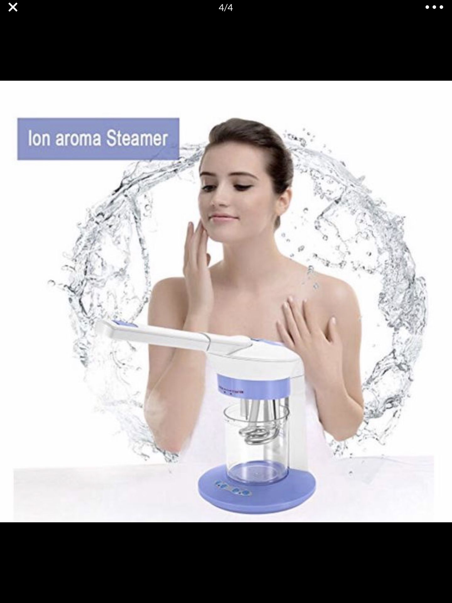 NEW!!! 3 in 1 Facial and Hair Steamer-The facial steamer can deeply cleansing, moisturizing and oil controlling, making your skin smooth, and it also