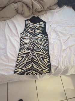 Blusa Sin Mangas Muy Bonita ,Negra Para Por La Noche 