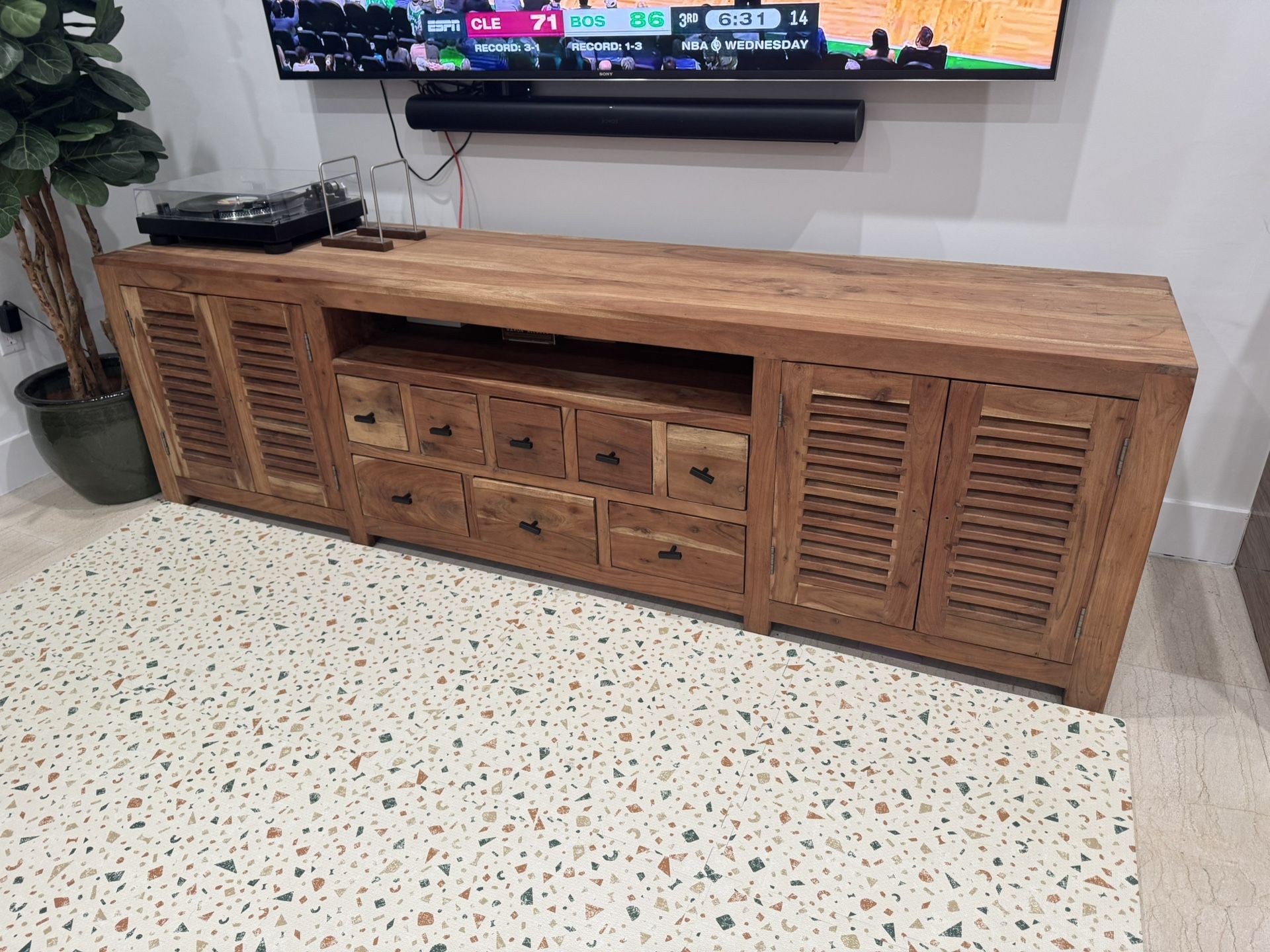 Solid Wood Console Table