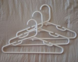 3 Toddler hangers