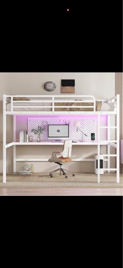 Queen size loft bed