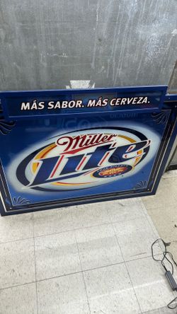 Miller lite sign