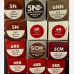 Paul Mitchell The Color Permanent Cream Hair color 3oz -12 tubes & one used for free