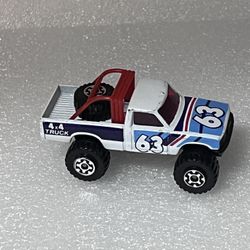 1981 Matchbox Super Fast #13 4X4 OPEN BACK Dunes Racer 63 Pickup Truck 1/64