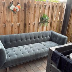 Blue Couch For Sale Pick Up Only 