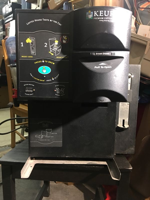 Commercial Keurig Vending Coin Operated Coffee Maker for Sale in