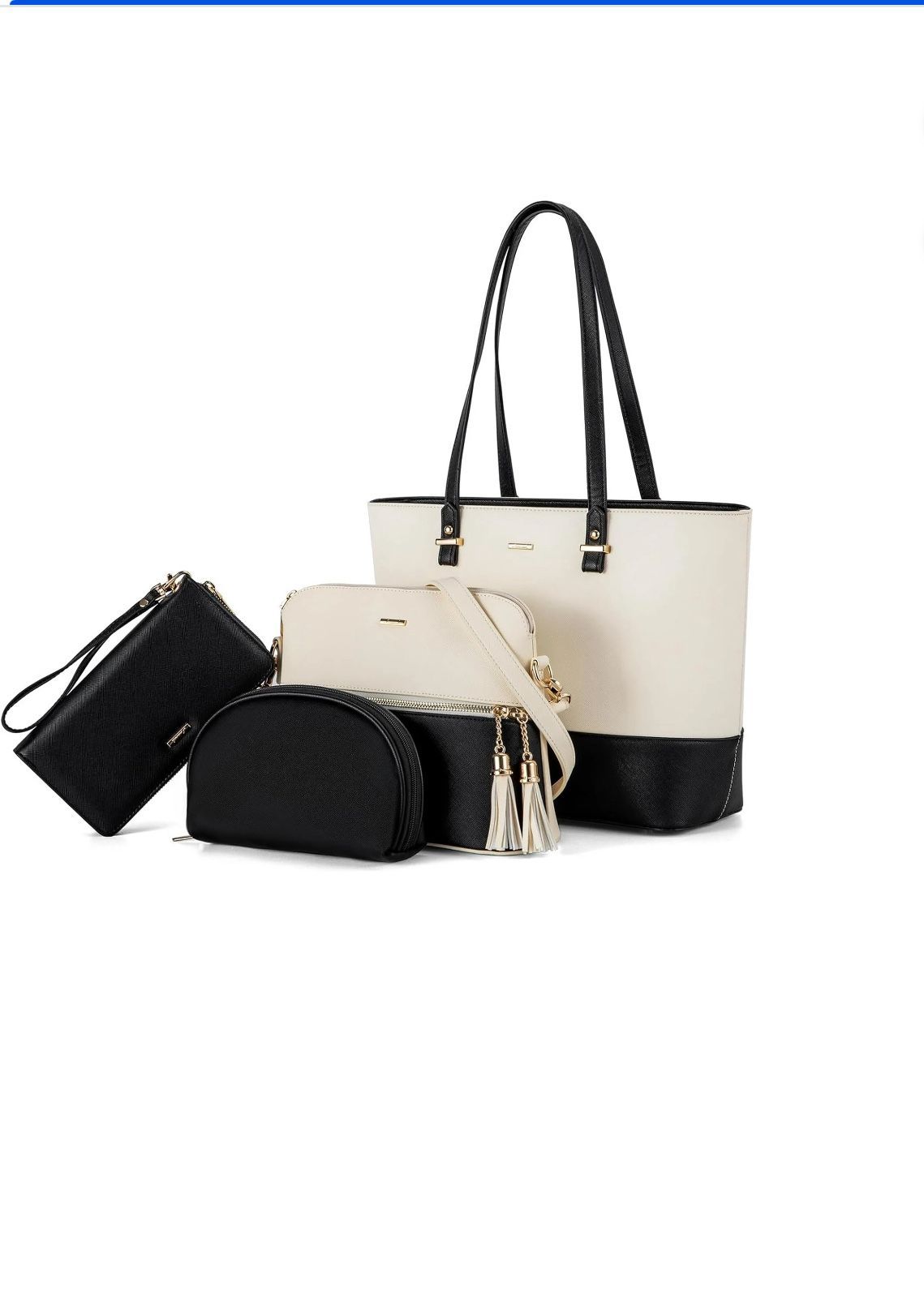 Maccinelo Handbags for Women Shoulder Bags Tote 👜 Satchel Hobo 3pcs Purse Set