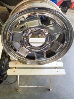 mazda b series truck b2000 b2200 b2600 oem chrome wheel rim