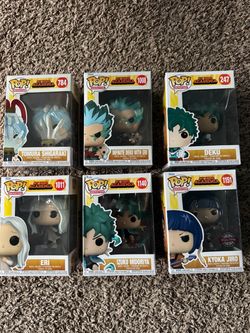 My Hero Academia Funko Pop lot