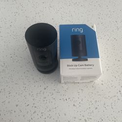  New Ring Stick Up Cam Battery Wireless Indoor/Outdoor Camera
