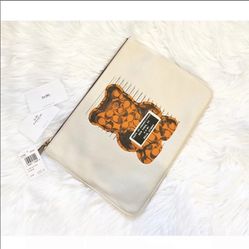 Authentic Large Coach Wristlet or Computer holder