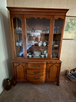 MCM Wood Cabinet