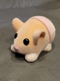 Butter Cheeks 2009 Cepia Zhu Zhu Babies flocked hamster