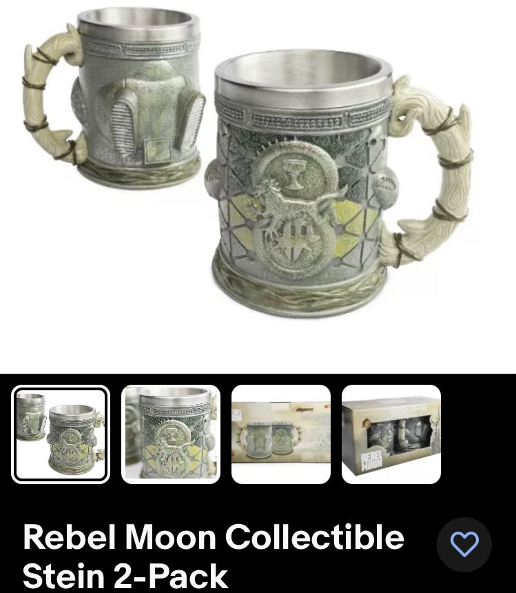 Rebel Moon  Vintage Mugs