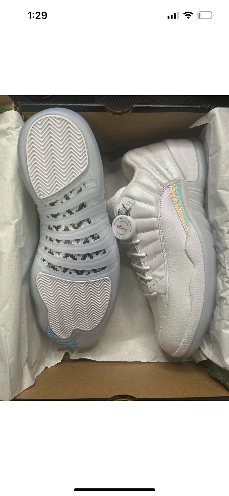 Jordan 12 Low Easter Size 12 New