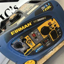 Firman 3200W Running / 4000W Peak Dual Fuel Inverter Generator