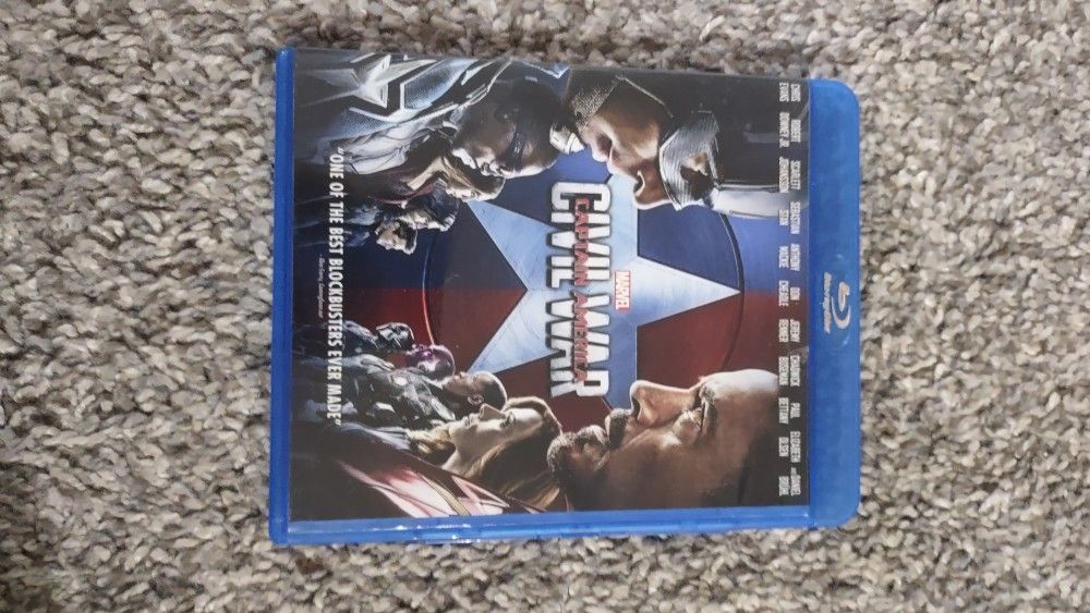 Captain America: Civil War Blu-ray