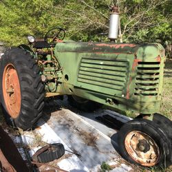 Antique Oliver Tractor Farm Equipment 