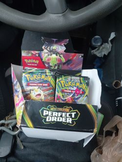 Pokemon perfect order 20 booster packs sealed