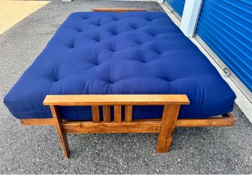 NIRVANA FUTONS QUEEN BED FRAME SOFA COUCH SLEEPER