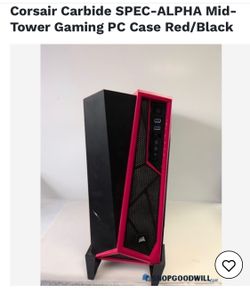 Consair gaming pc tower PICK UP ONLY