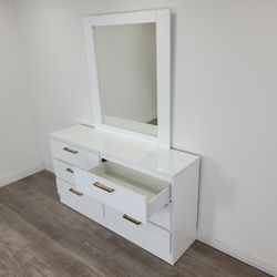 DRESSER WHITE GLOSSY 