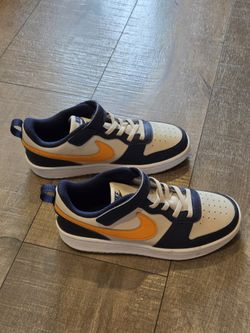 New NIKE "Court Borough Low Recraft" Kids Shoes. Little Kid Size 2