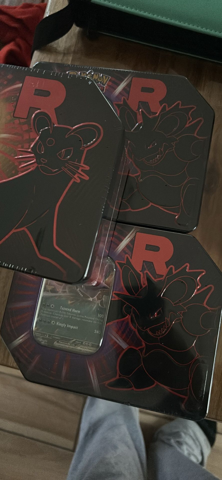 Pokémon Team Rocket Tins