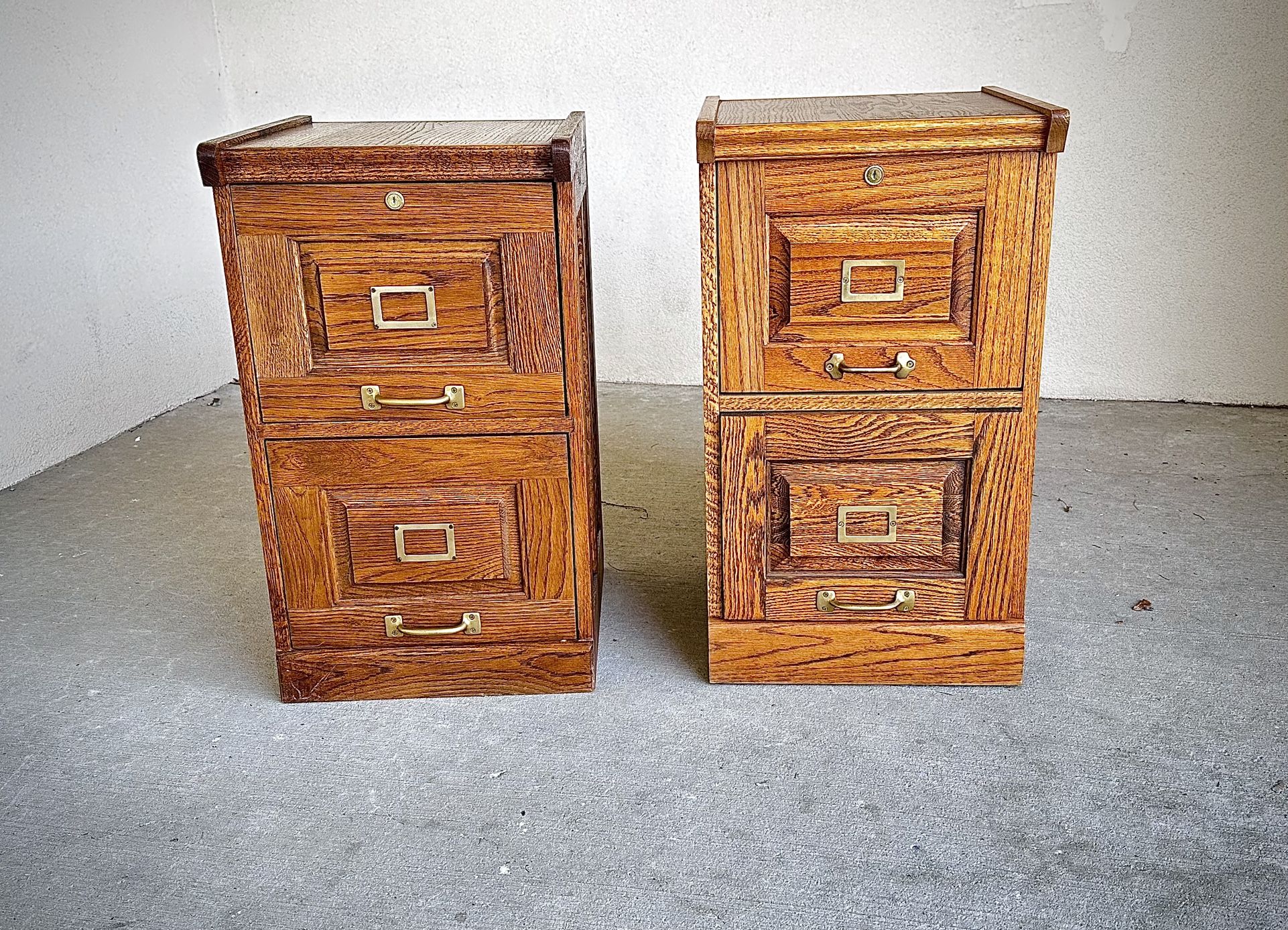 A Pair of (File) Cabinets or Nightstands 