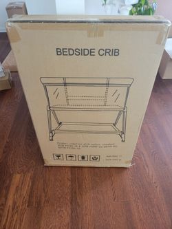 Brand NEW Fodoss Baby Bassinet Bedside Storage Tray,4-Sided MeshBedside Bassinet forInfant/Newborn