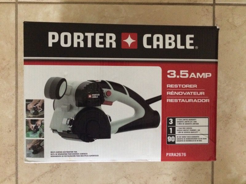 Porter Cable 3.5Amp Restorer Tool