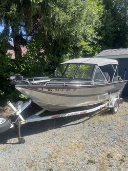 18’ Hewescraft aluminum boat