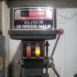 Craftsman 15 Inch Drill Press 